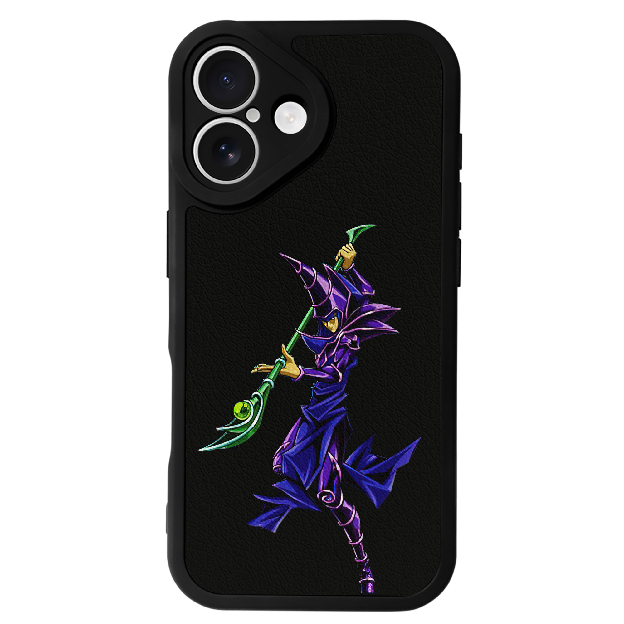 遊☆戯☆王 Yu-Gi-Oh! 【iPhone 16シリーズ対応】シリコンスマホケース（レザー調） 材質：シリコン